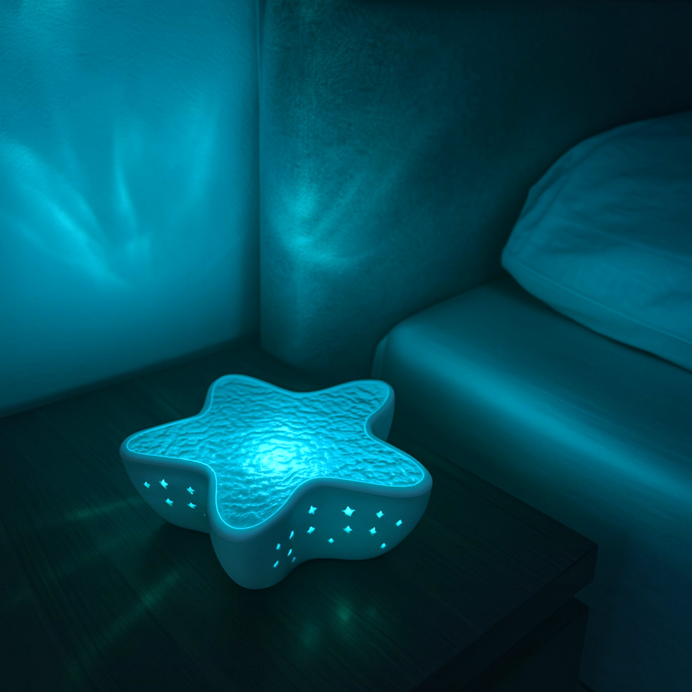 LumaStar – Sternförmige LED-Wasserlampe
